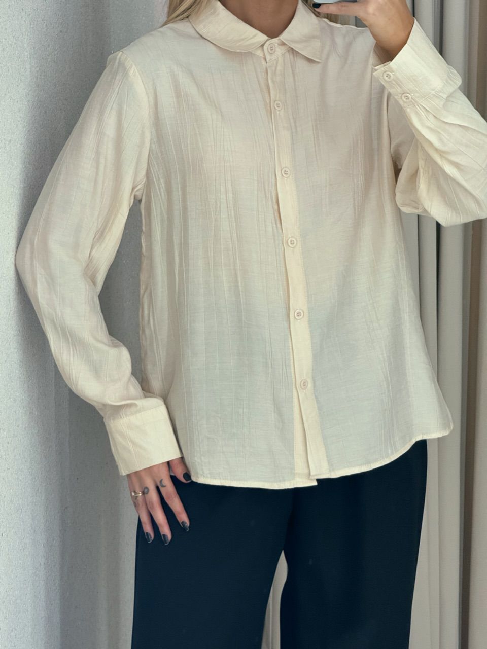 CAMISA JOSIANE LISA AREIA