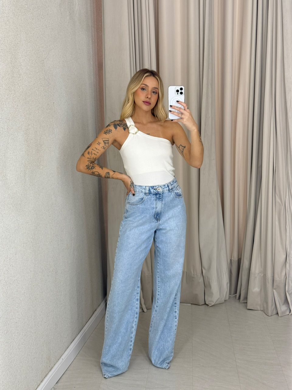 BLUSA OLIVIA NULA MANGA OFF