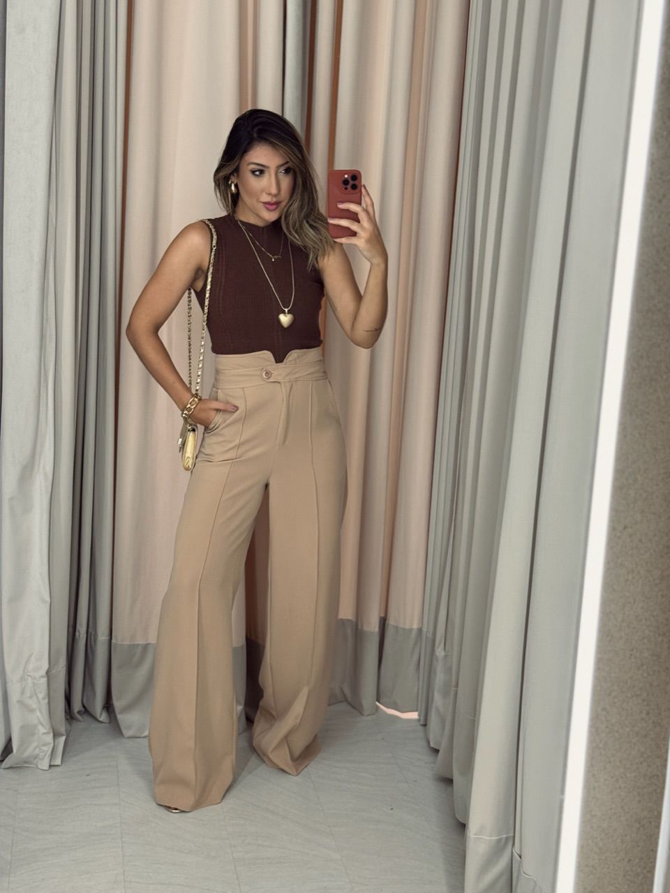 BLUSA MAVI CAVADA MARROM