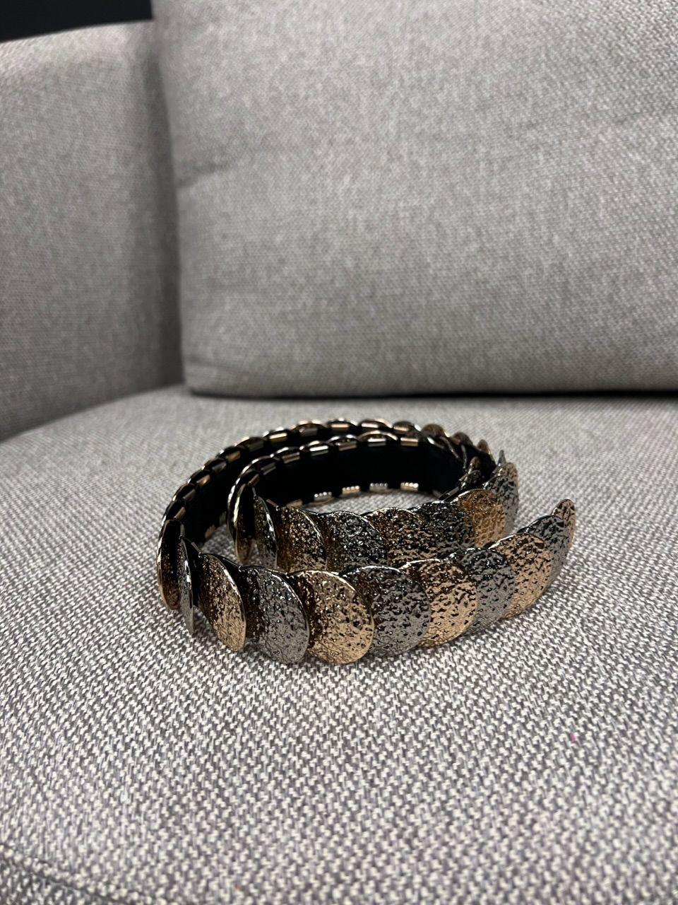 CINTO MEDALHA PRATA / DOURADO