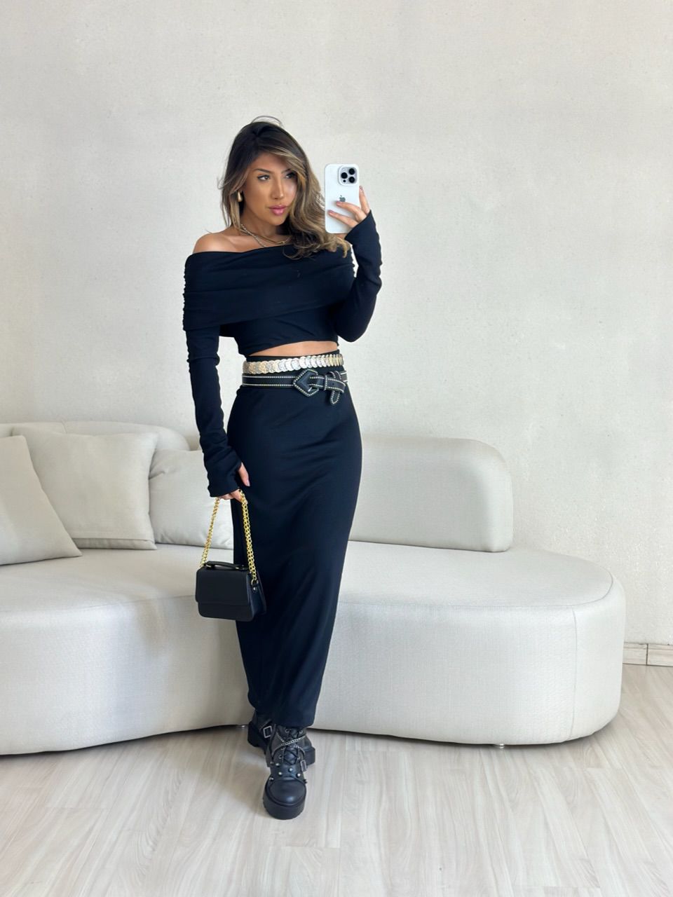 CONJUNTO ELIANA ANARRUGA PRETO - 0052310032 - CAROLLA FERRARO