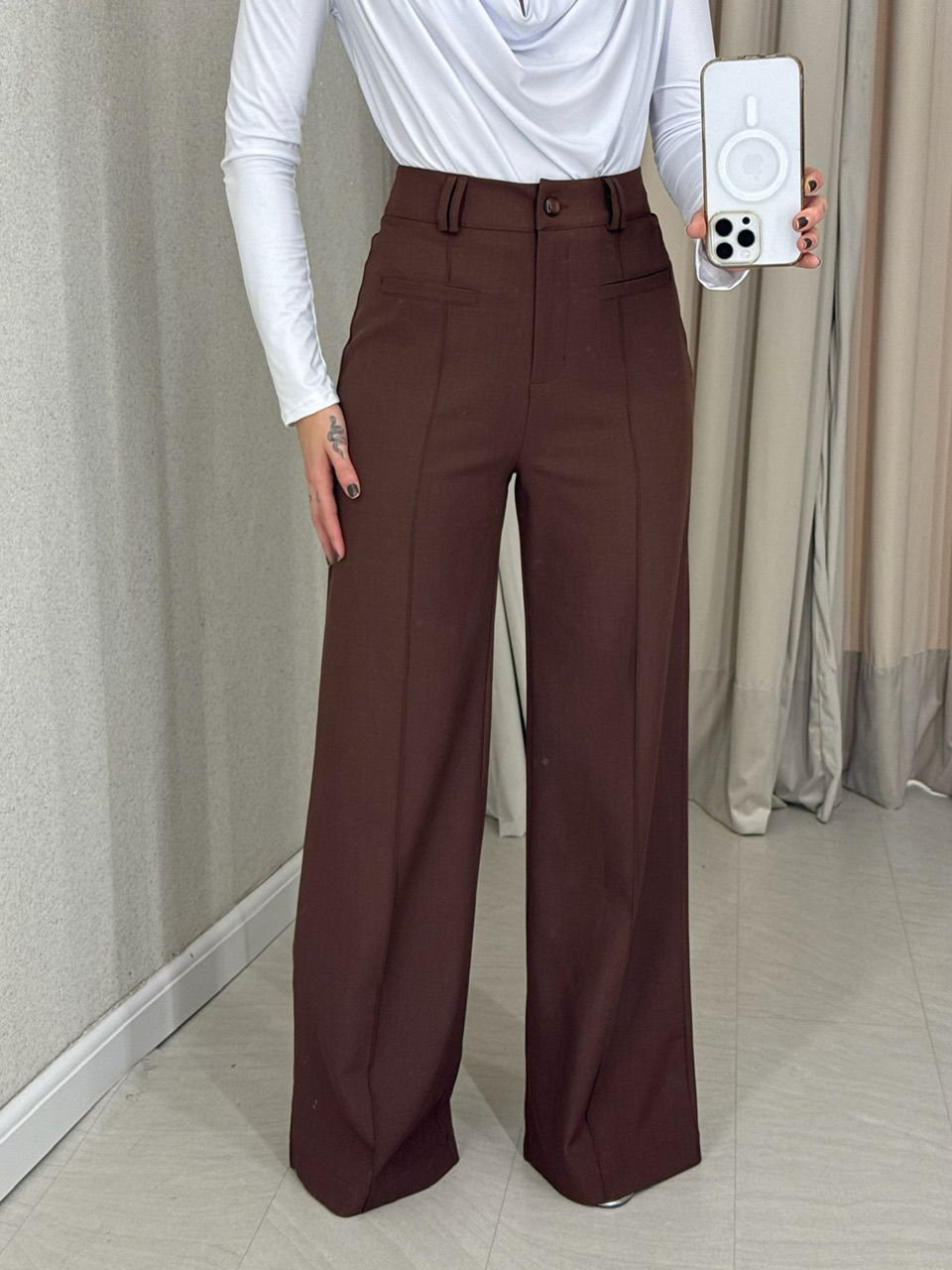 CALÇA DRY PANTALONA MARROM