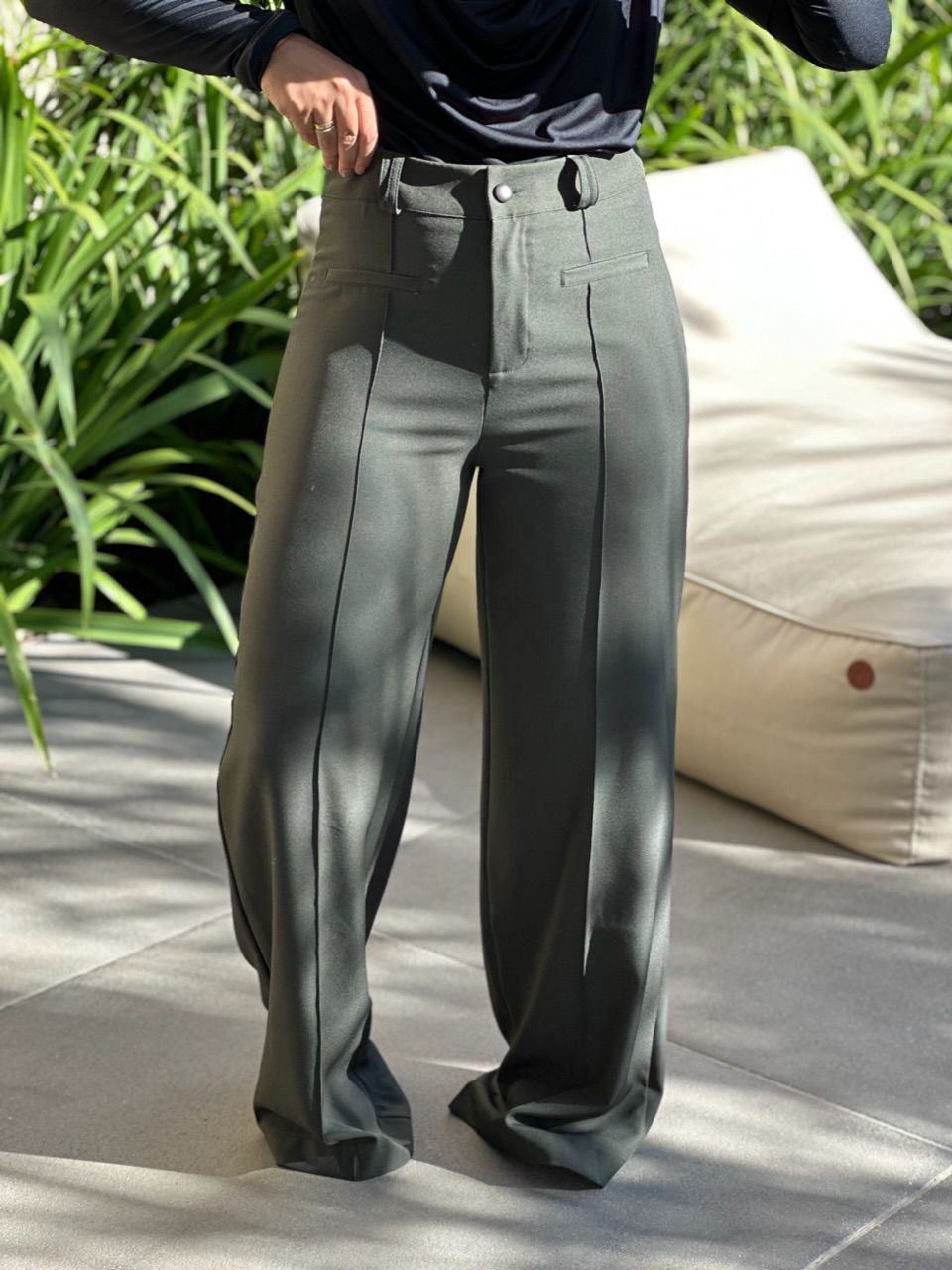 CALÇA DRY PANTALONA VERDE - 0065880014 - CAROLLA FERRARO