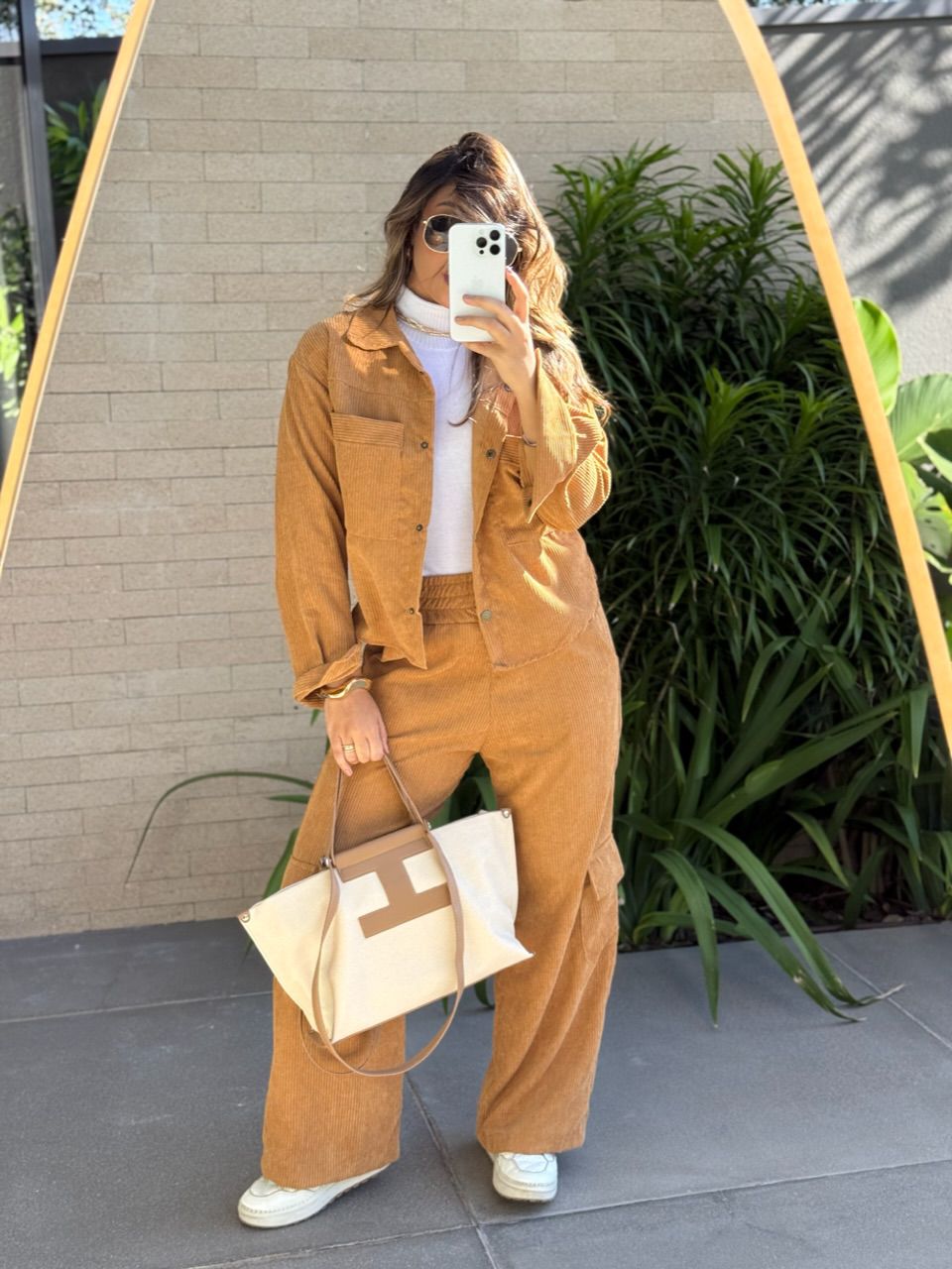 CONJUNTO ANALICE COTELÊ MOSTARDA