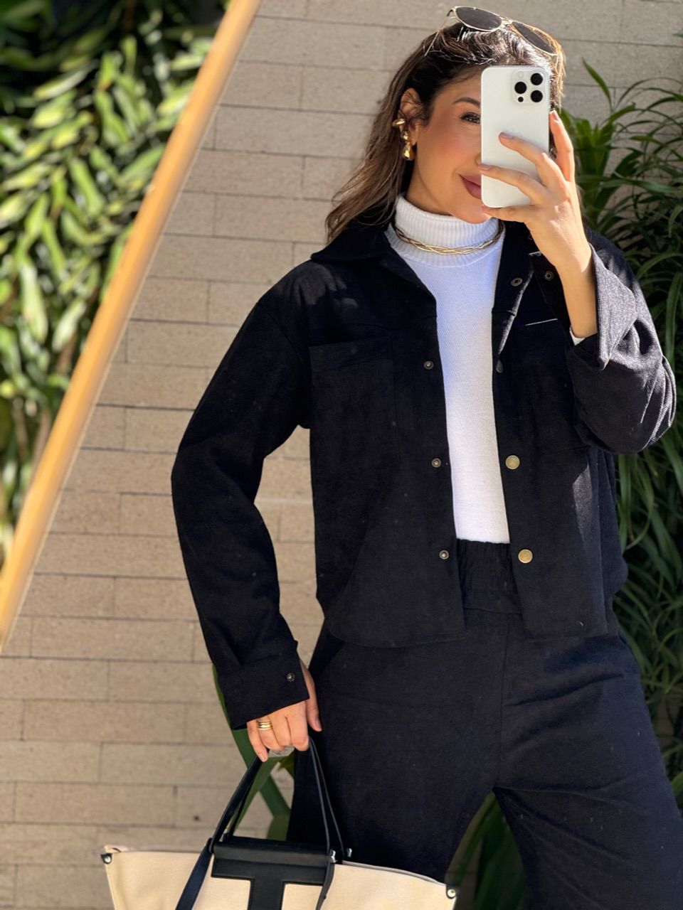 CONJUNTO ANALICE COTELÊ PRETO