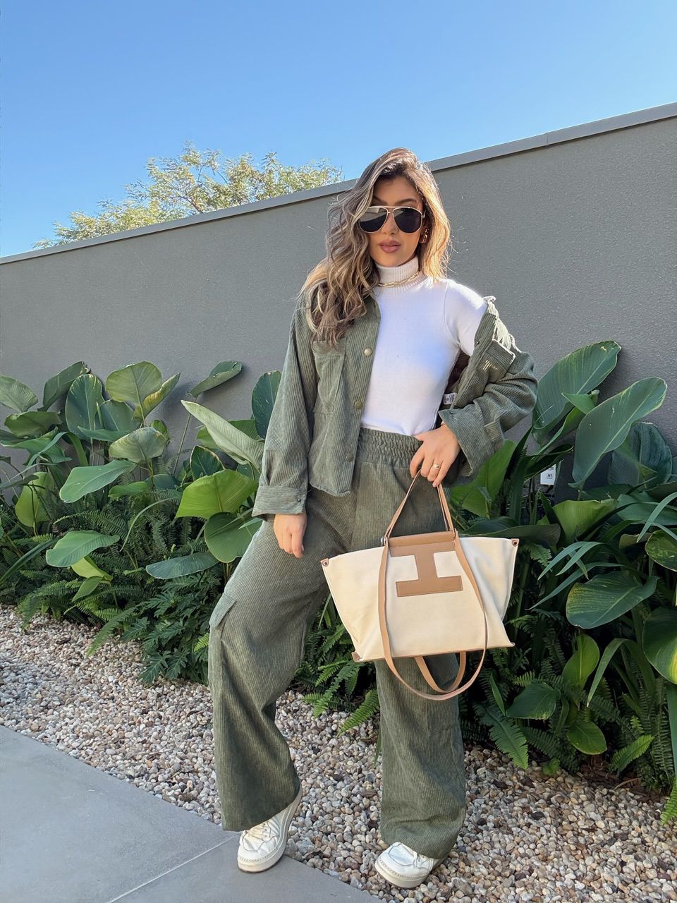 CONJUNTO ANALICE COTELÊ verde