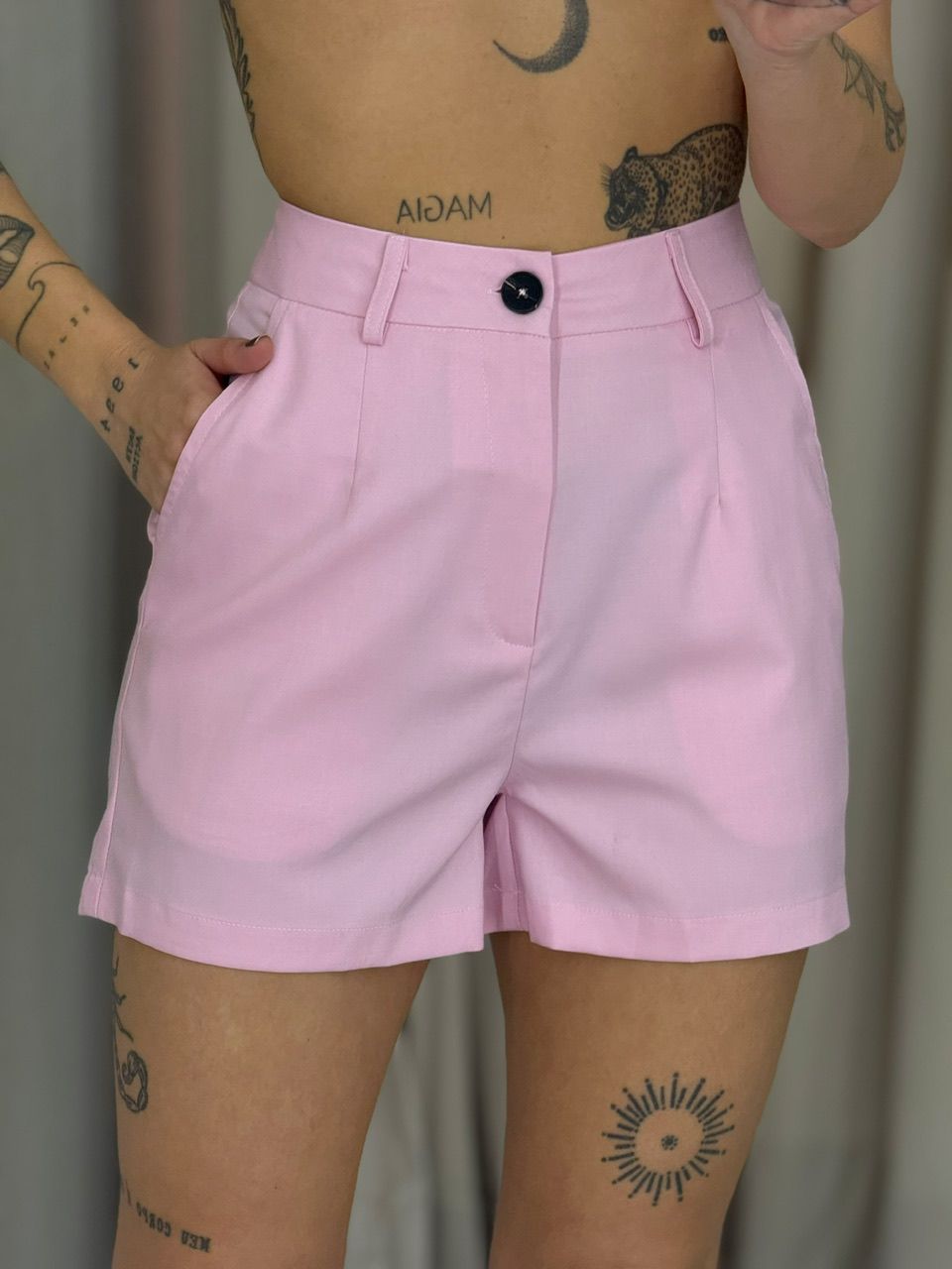 CONJUNTO BELA BLUSA MAX ROSA