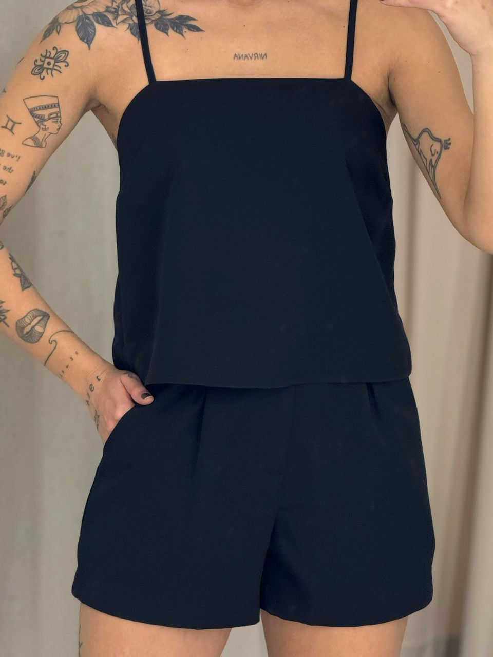 TRIJUNTO ANA CLAUDIA BLAZER PRETO
