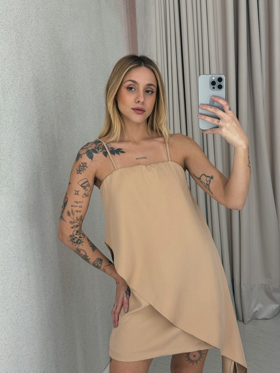 VESTIDO EMÍLIA ALÇA NUDE