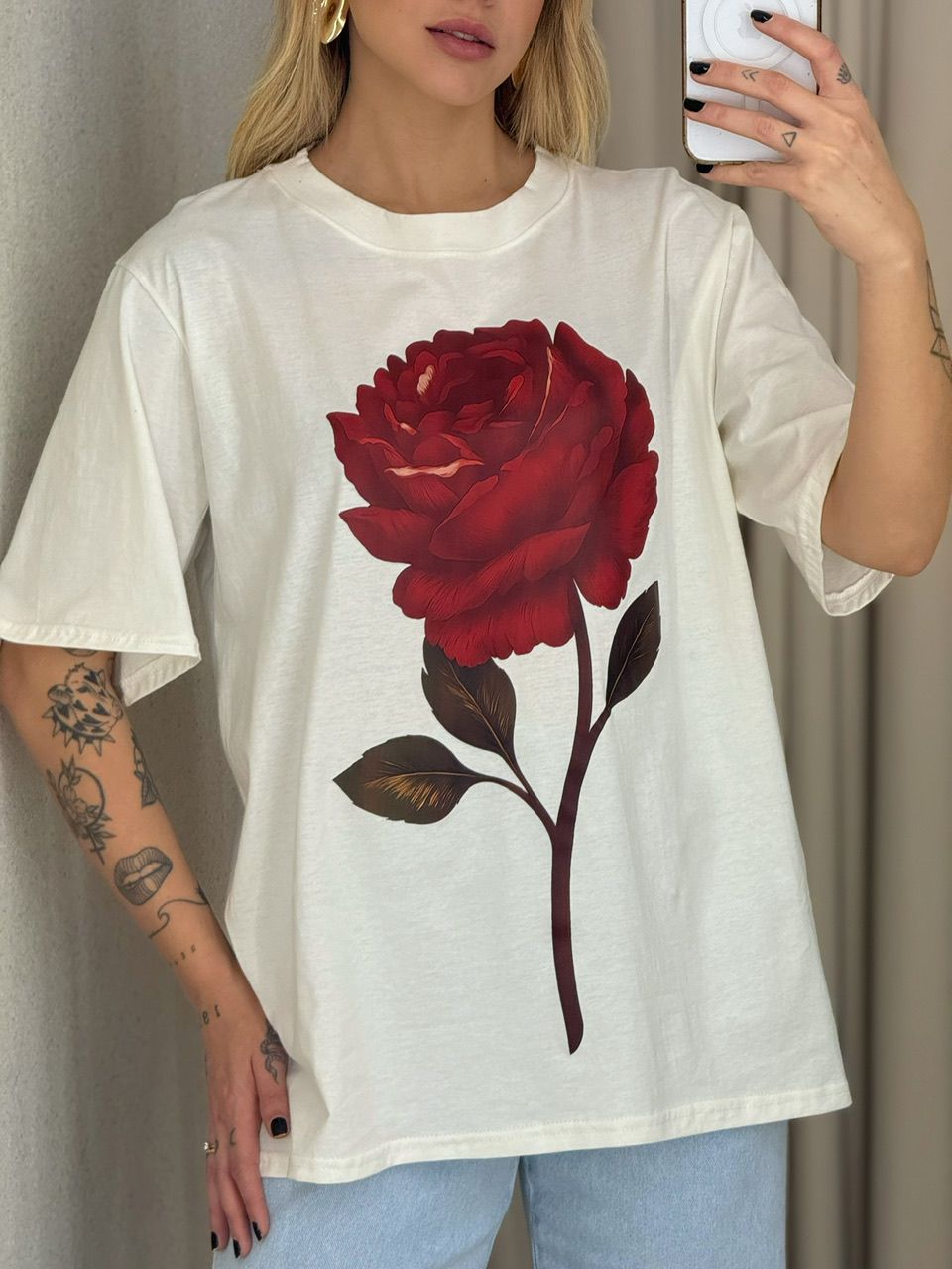 BLUSA TALIA OVER OFF
