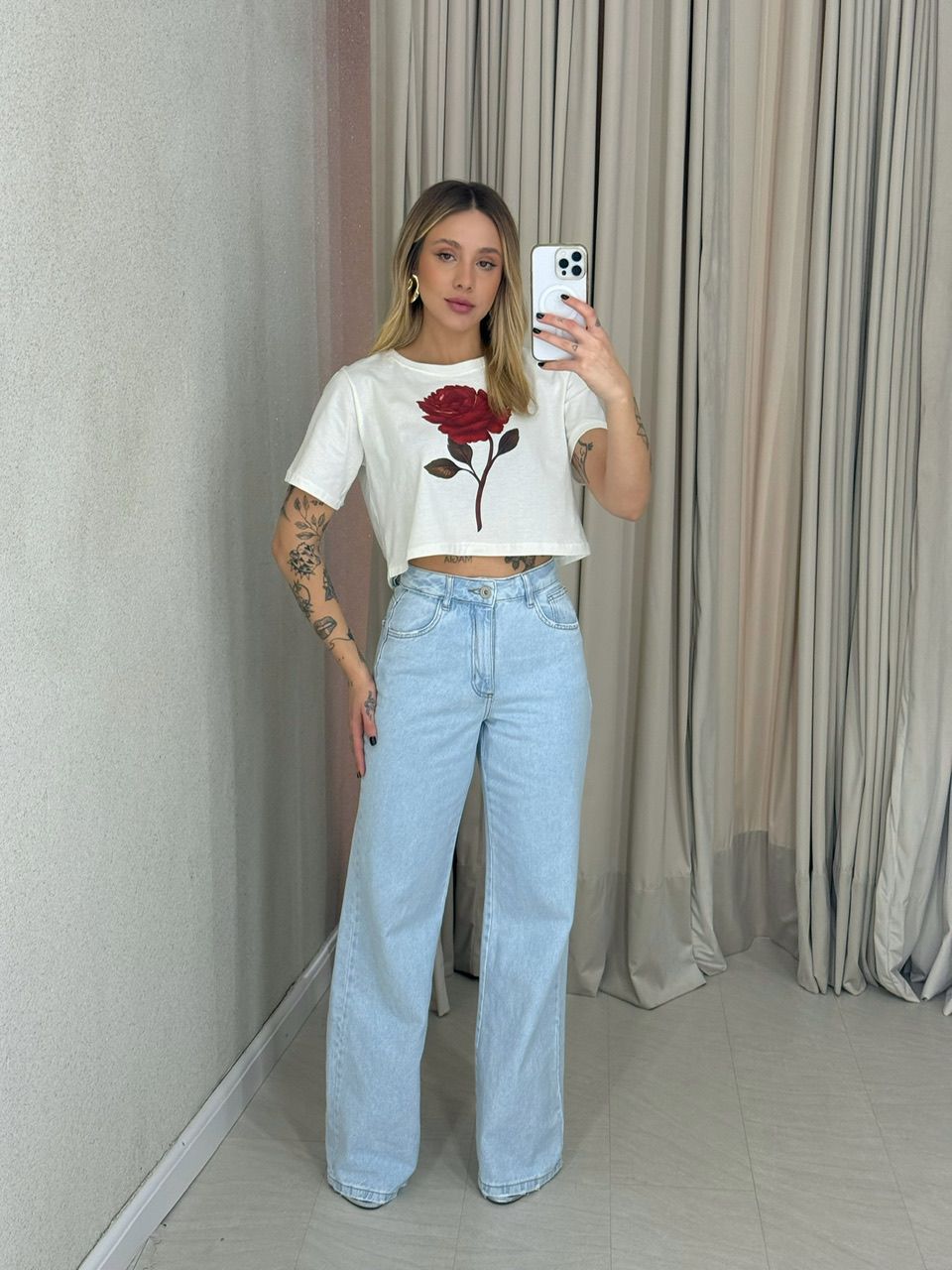 CALÇA NOEMI PANTALONA JEANS