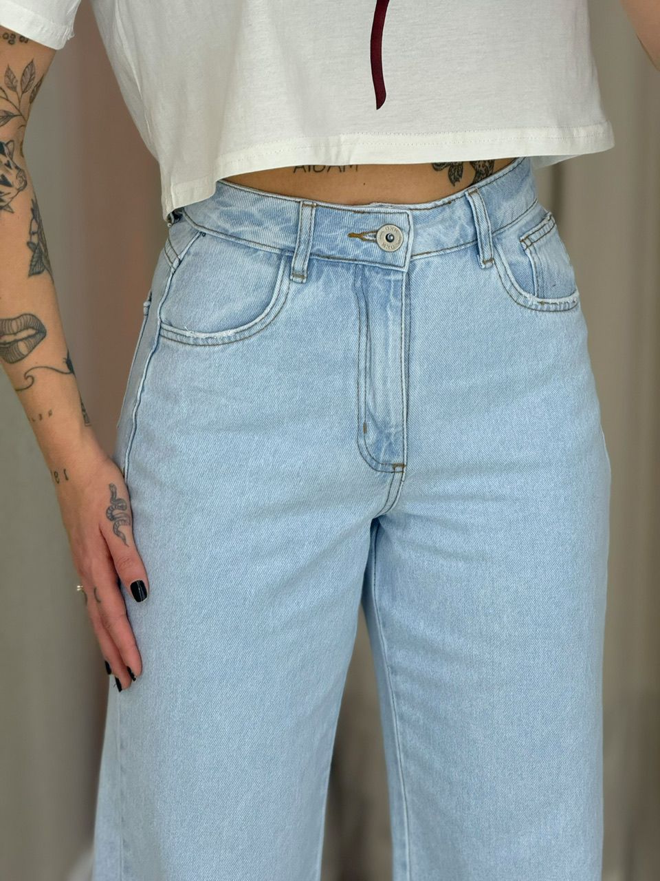 CALÇA NOEMI PANTALONA JEANS