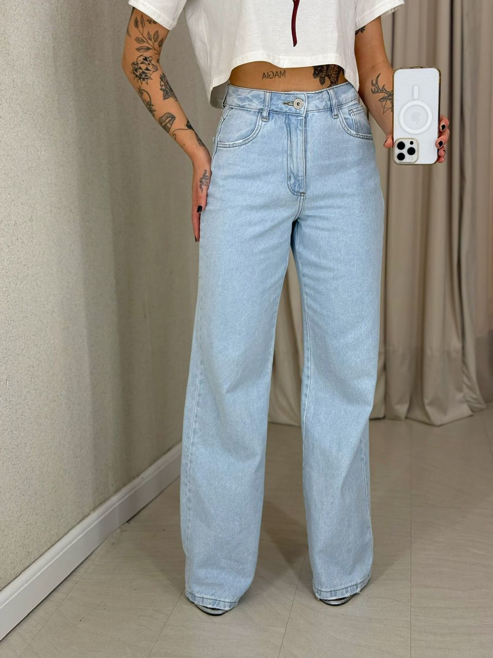 CALÇA NOEMI PANTALONA JEANS
