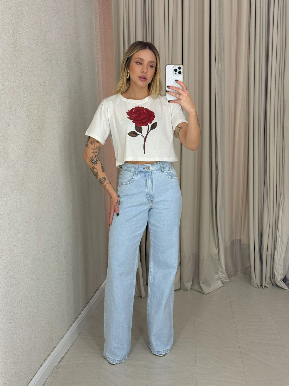 CALÇA NOEMI PANTALONA JEANS