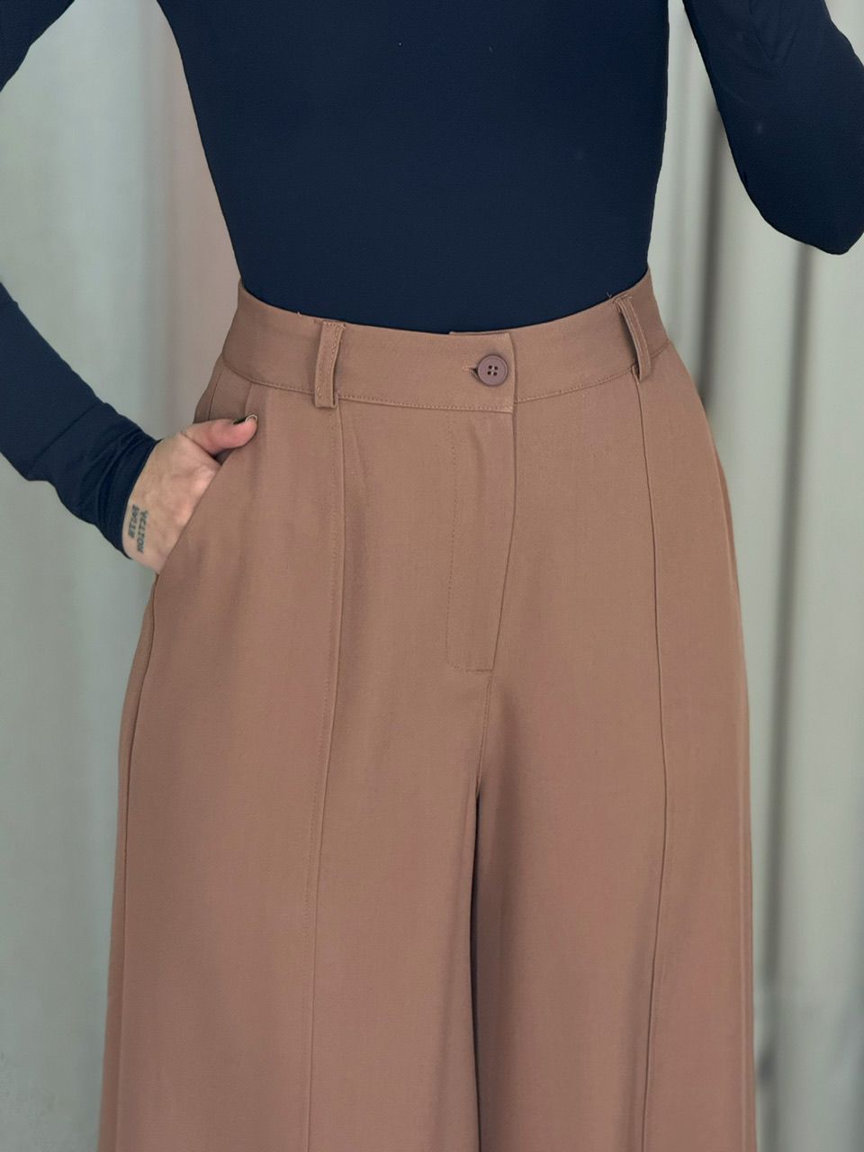 CALÇA MARAISA PANTALONA CAPUCCINO 
