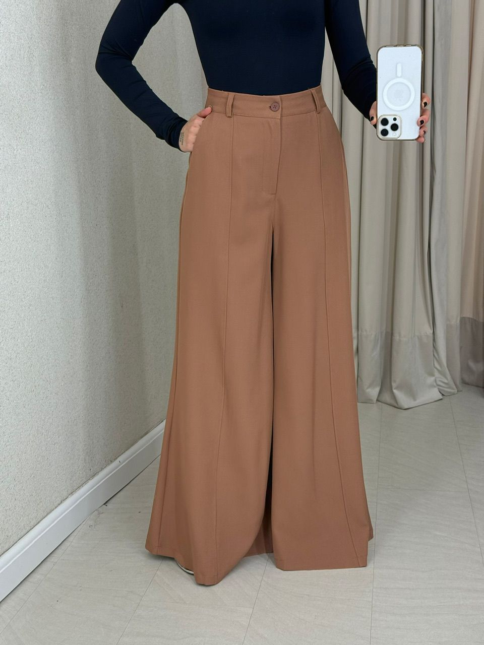CALÇA MARAISA PANTALONA CAPUCCINO 