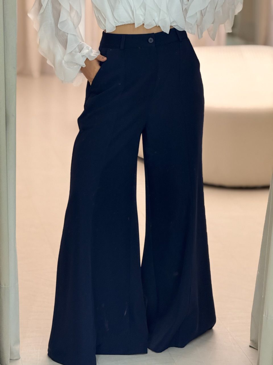 CALÇA MARAISA PANTALONA MARINHO