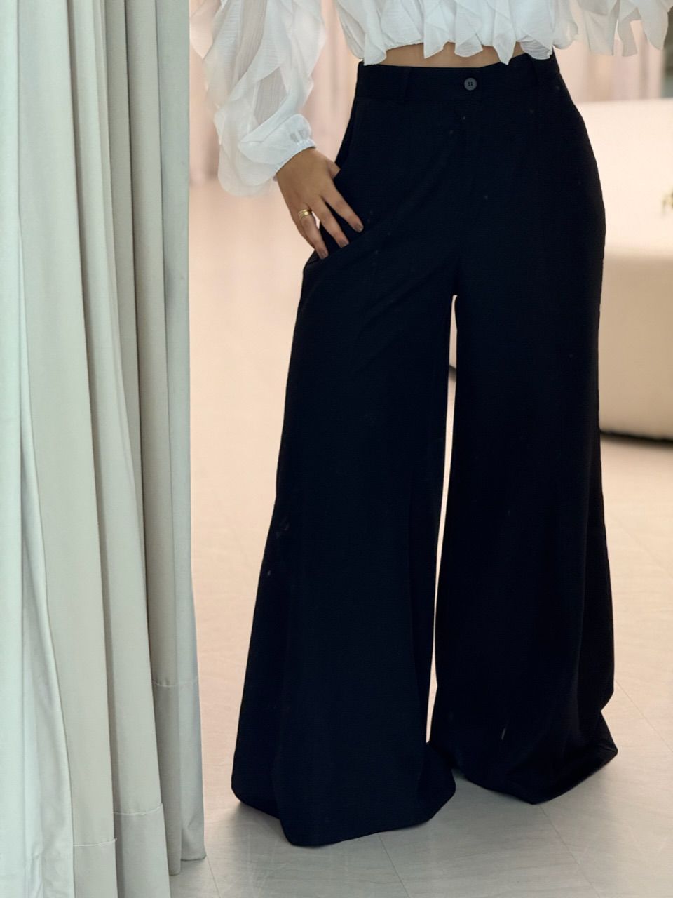 CALÇA MARAISA PANTALONA PRETA