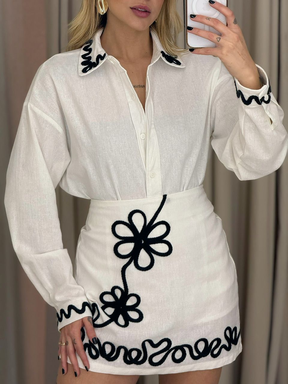 CONJUNTO SOPHIA BORDADO OFF