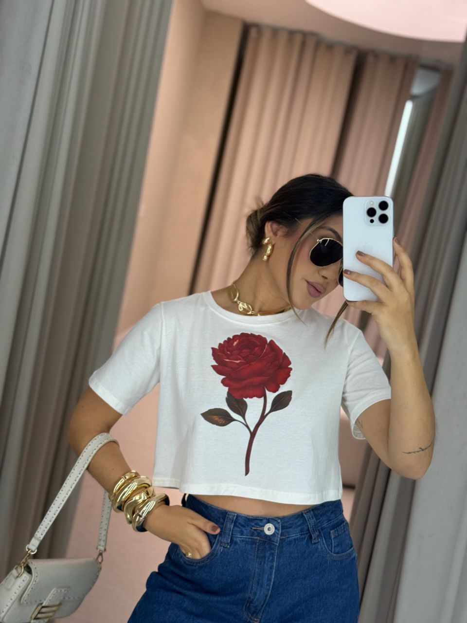 CROPPED MÁRCIA FLOR OFF