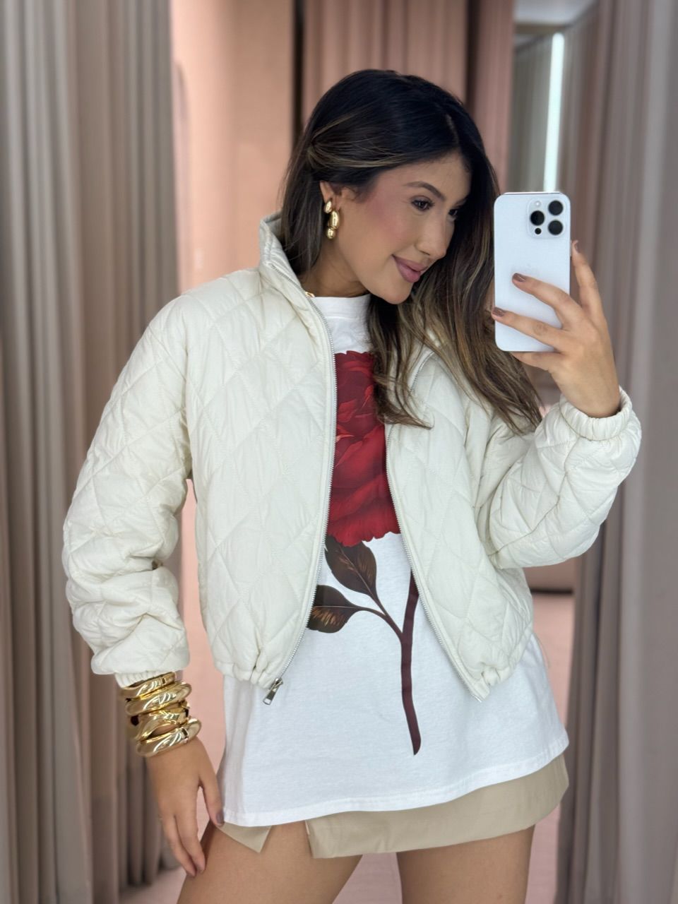 JAQUETA TÂMARA ZÍPER OFF - 0066280048 - CAROLLA FERRARO