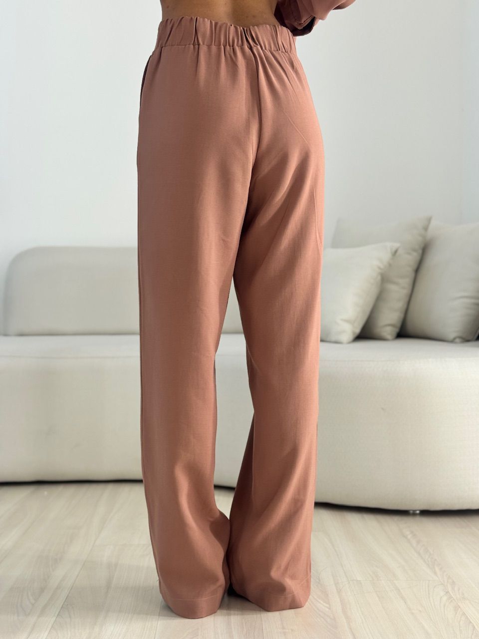CONJUNTO ANA LIVIA CAMISA CAPUCCINO 