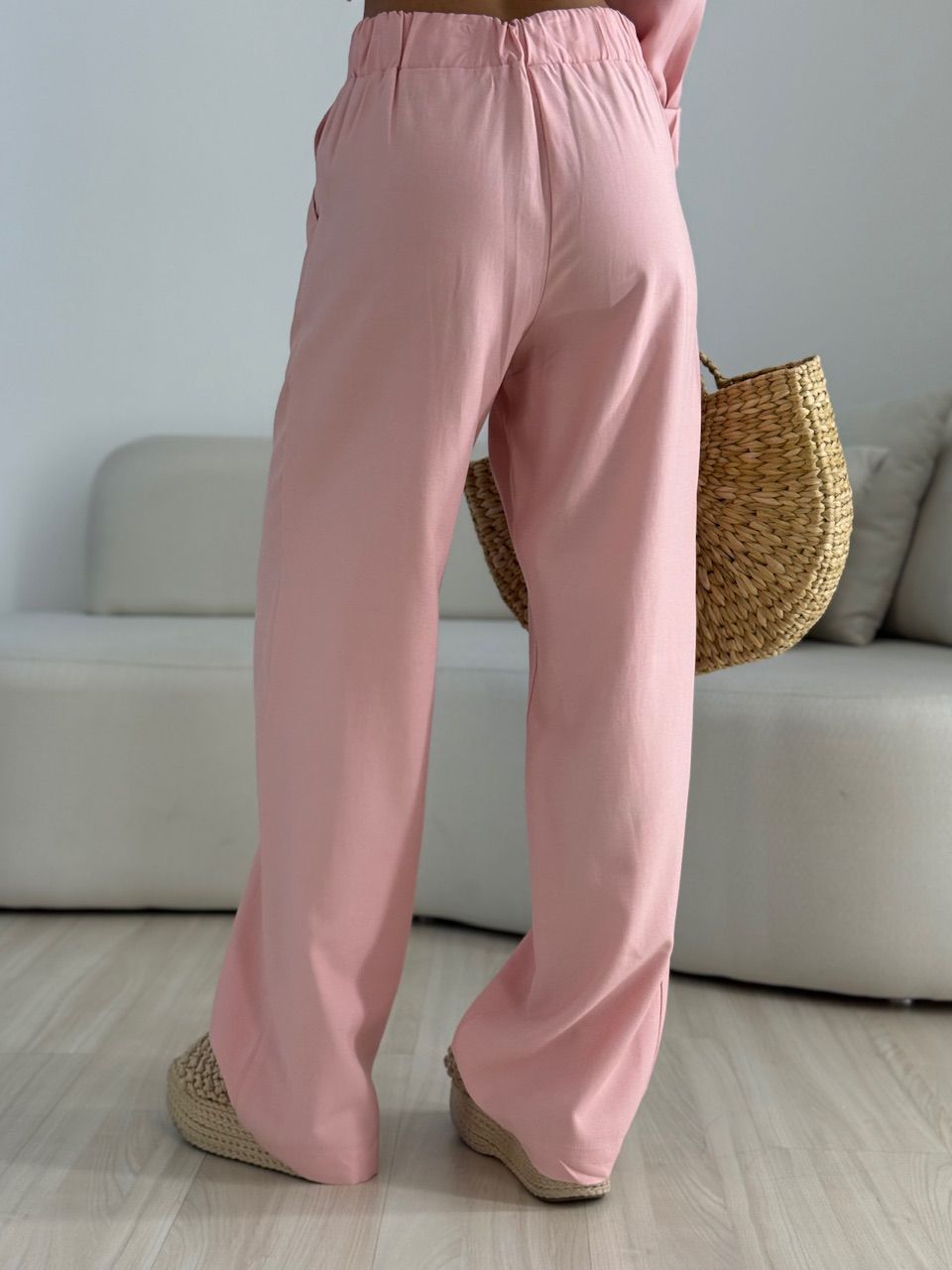 CONJUNTO ANA LIVIA CAMISA ROSÊ