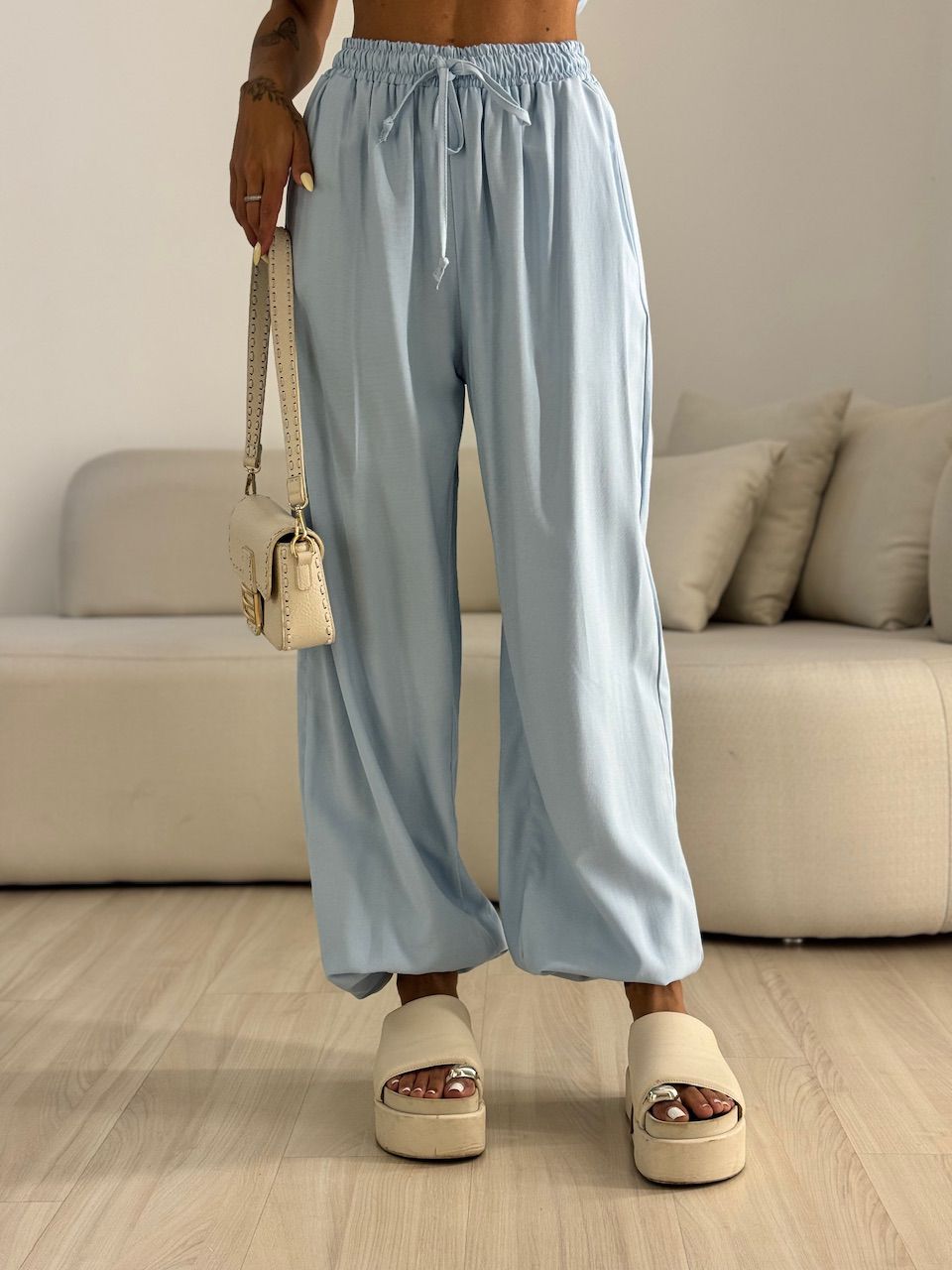 CONJUNTO ANGELINA LASTEX AZUL