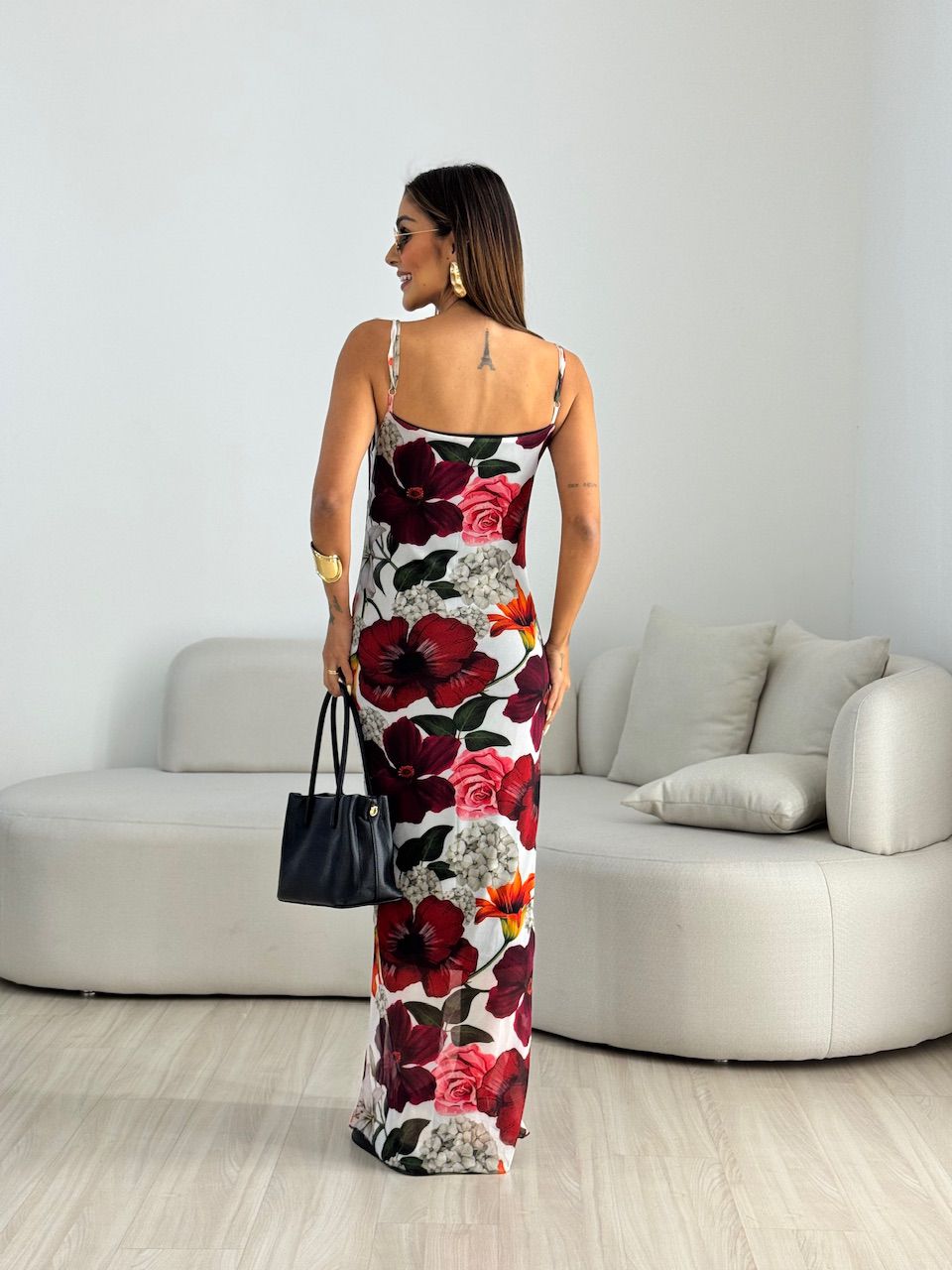 VESTIDO RUBY TULE Floral