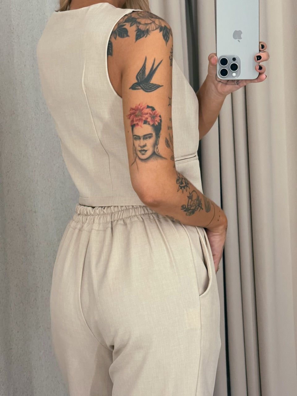 CONJUNTO AYLLA Calça Areia