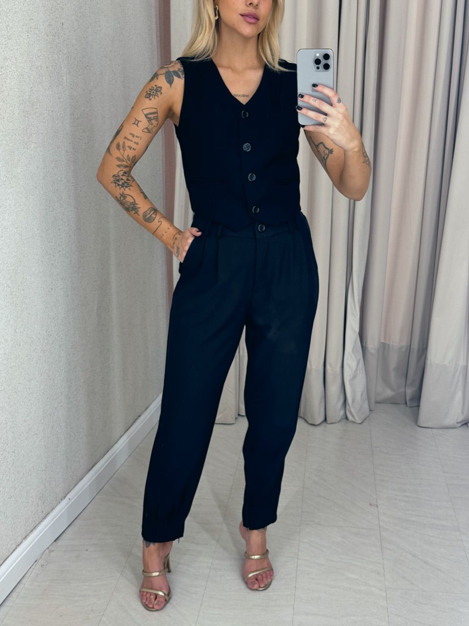 CONJUNTO AYLLA Calça preto