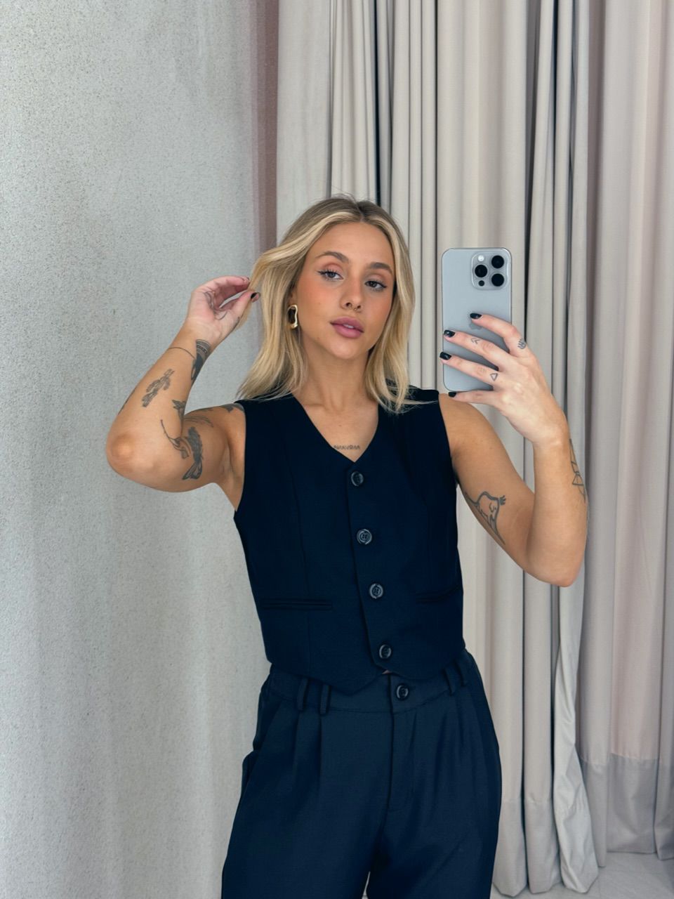 CONJUNTO AYLLA Calça preto