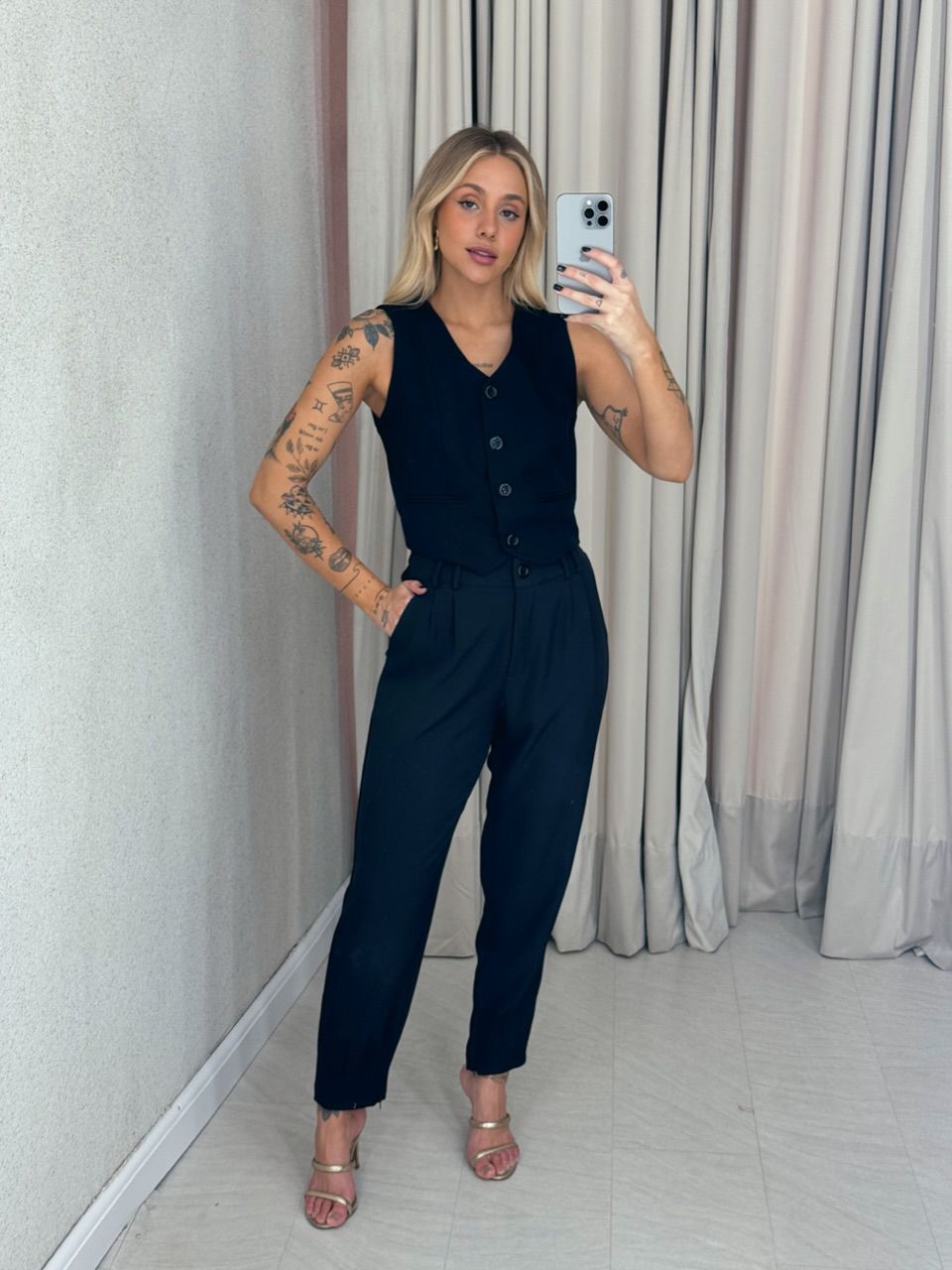 CONJUNTO AYLLA Calça preto