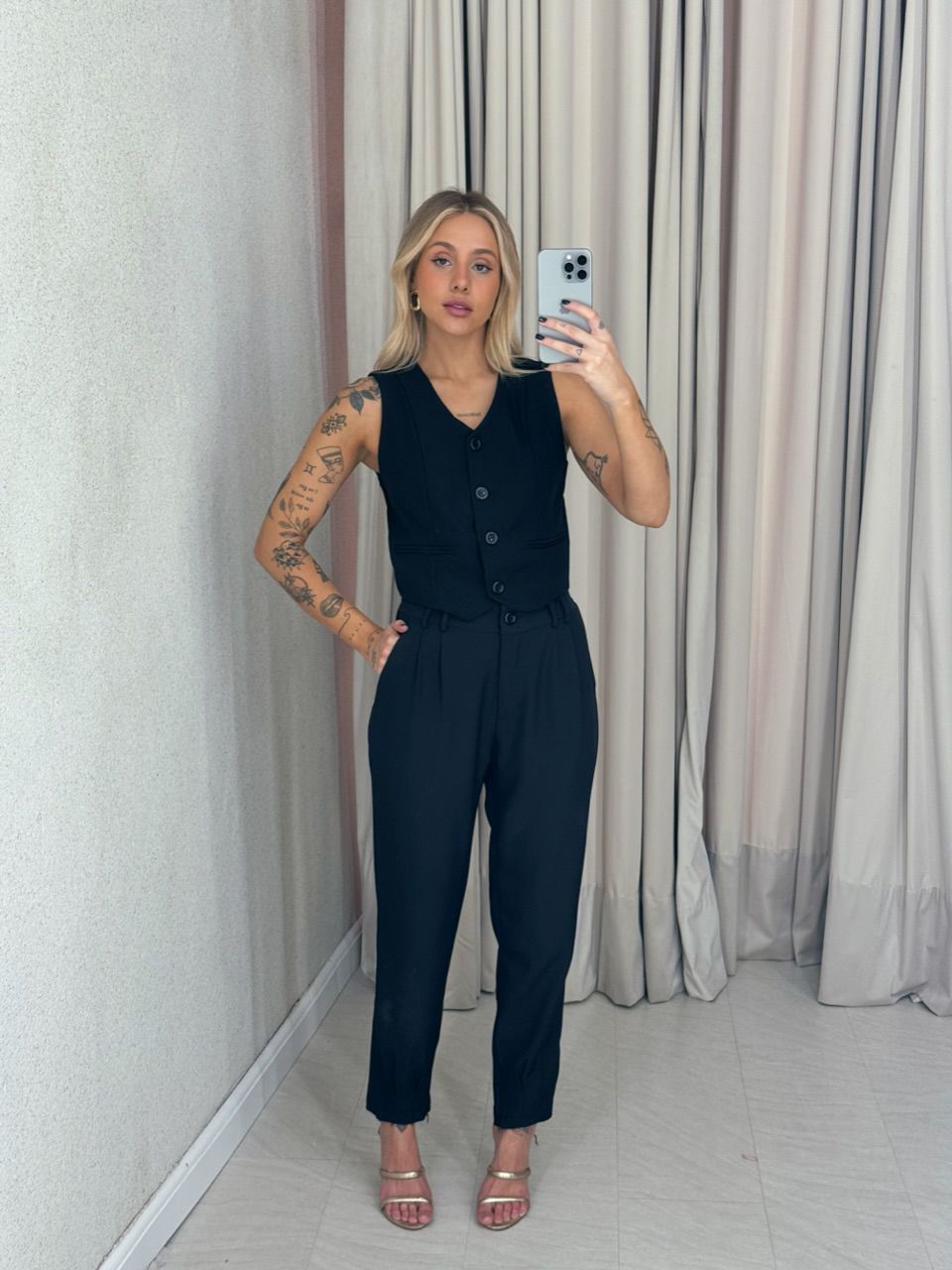 CONJUNTO AYLLA Calça preto