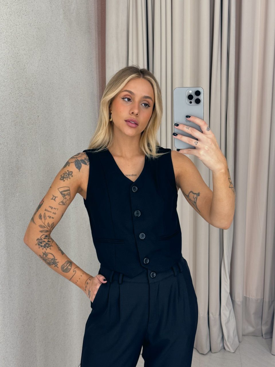CONJUNTO AYLLA Calça preto