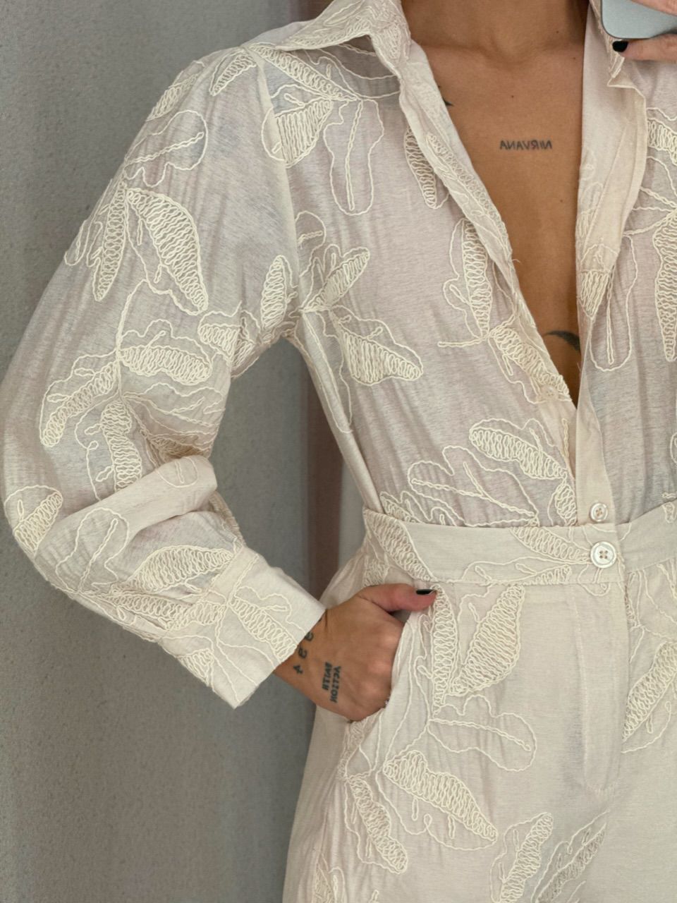 CONJUNTO TATIANE Short Areia