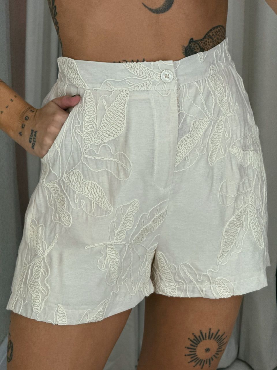 CONJUNTO TATIANE Short Areia