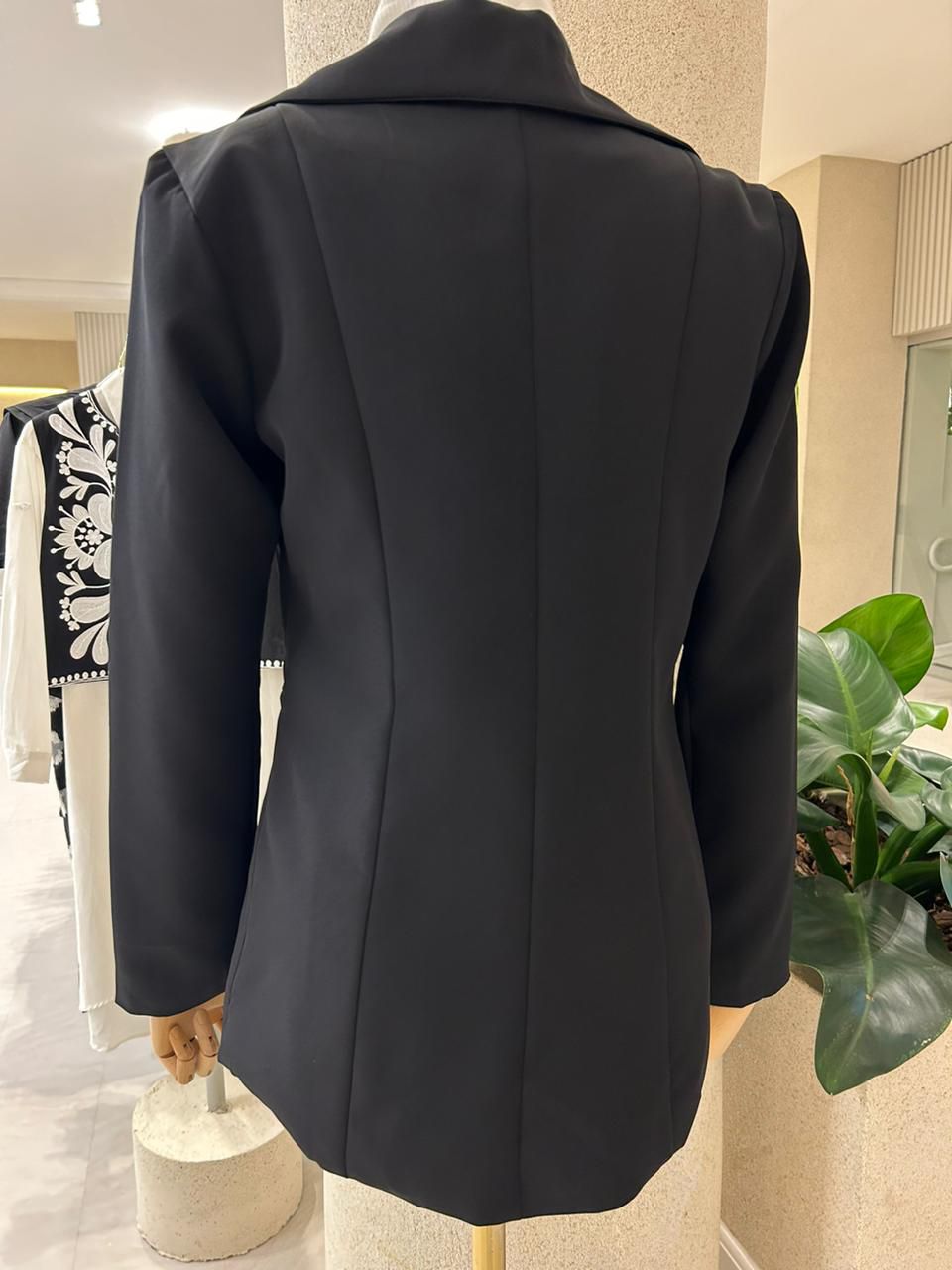 BLAZER KARINA ALFAIATARIA PRETO