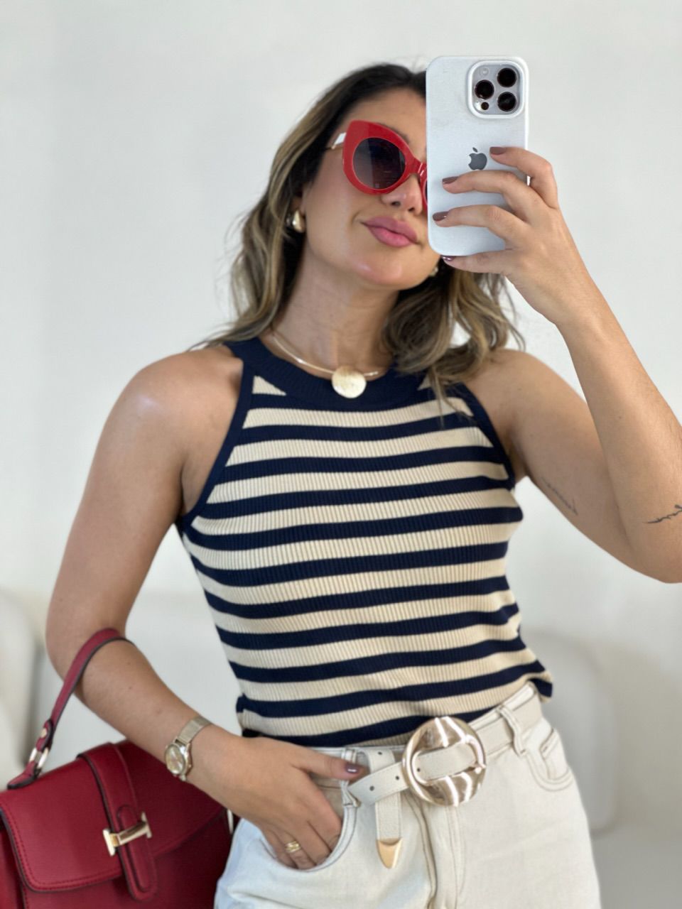 REGATA ISADORA LISTRADA MARINHO