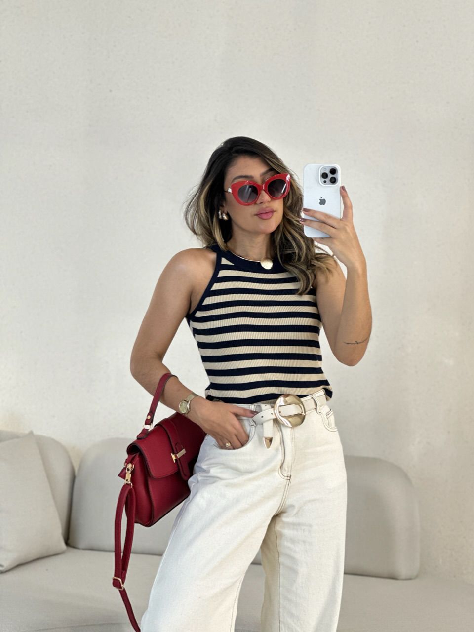 REGATA ISADORA LISTRADA MARINHO