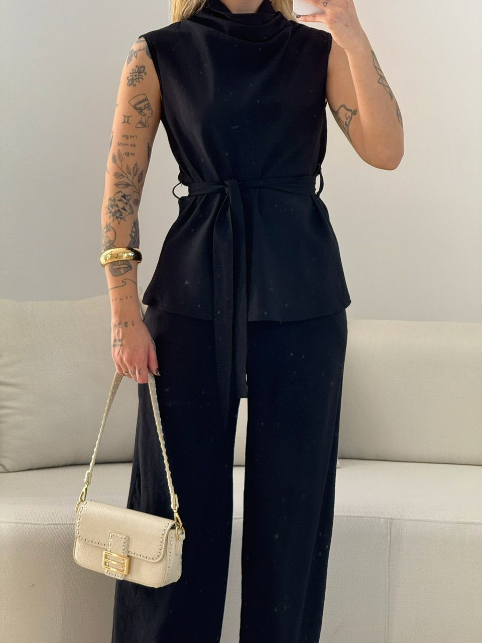 CONJUNTO ARIANA GOLA PRETO