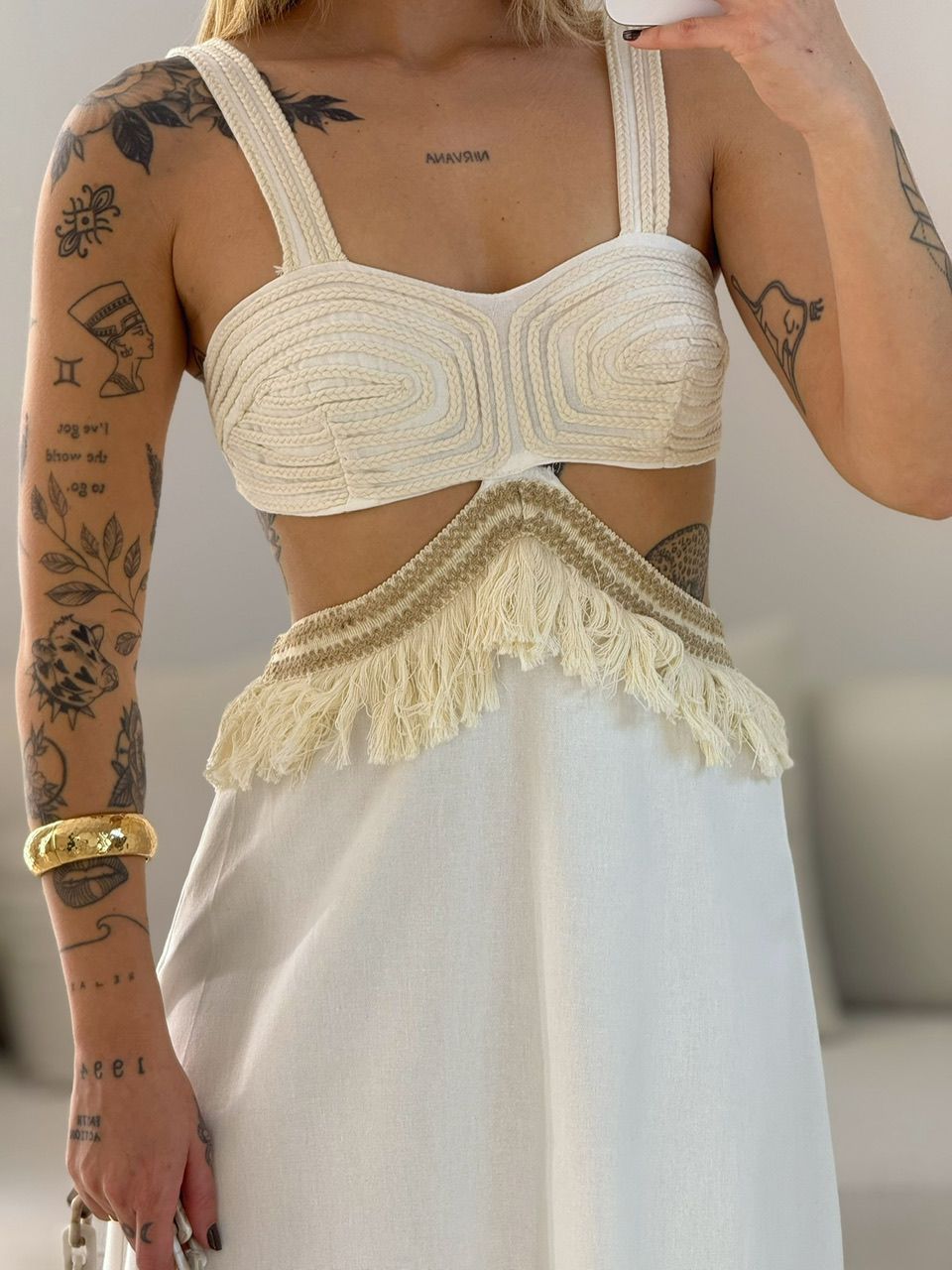 VESTIDO POLIANA ALÇA OFF