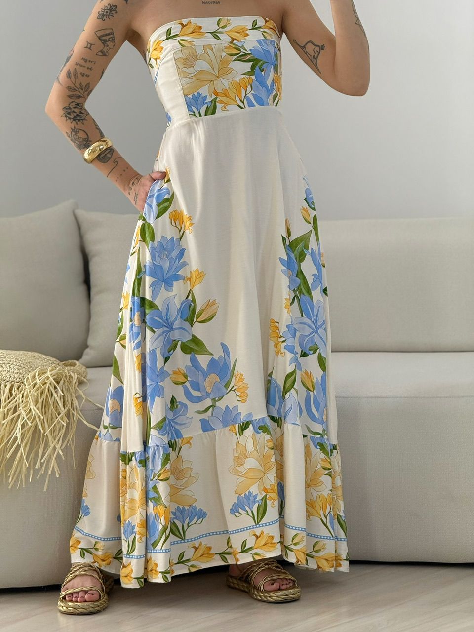 VESTIDO TERESA ESTAMPADO OFF