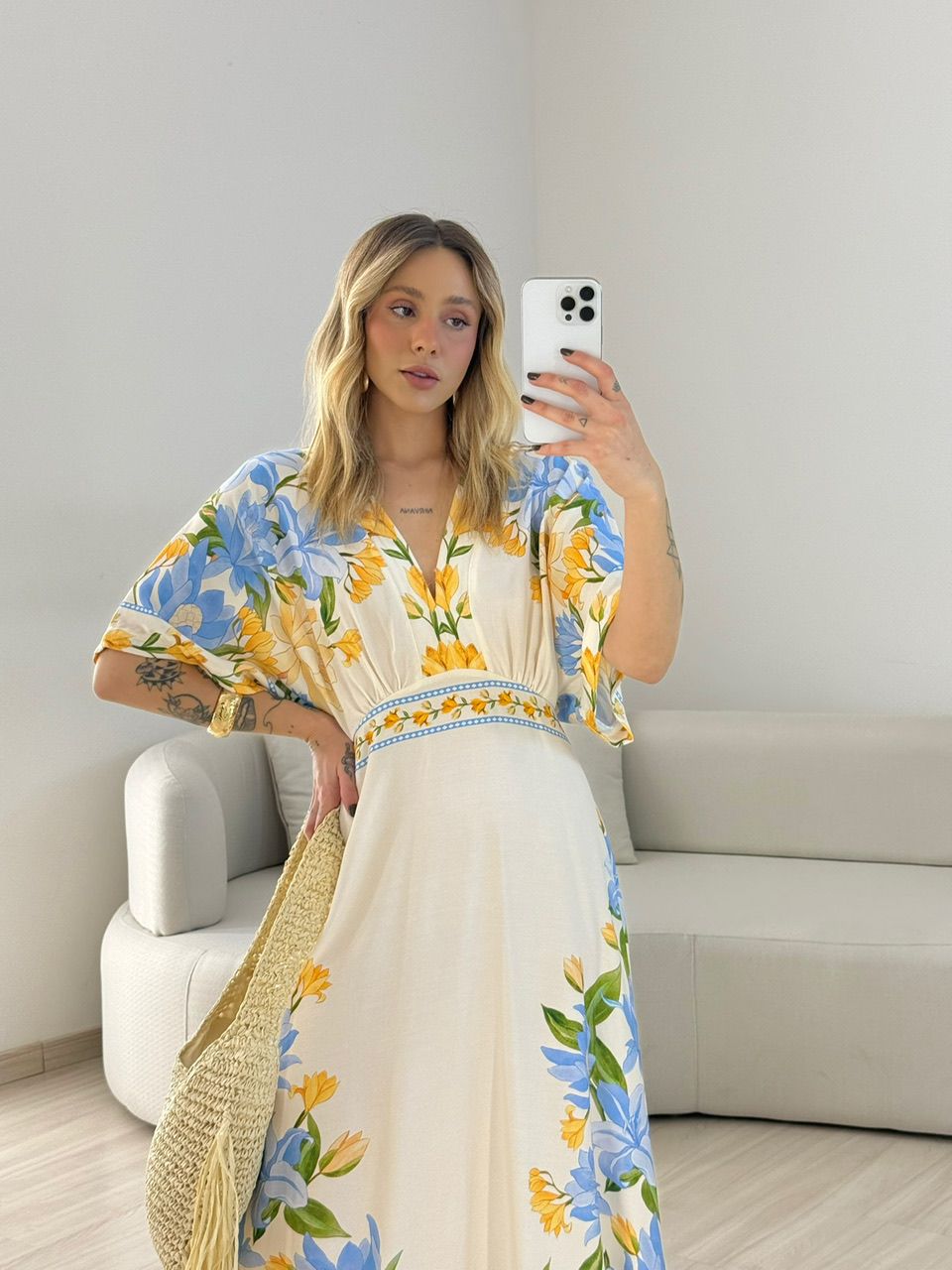 VESTIDO VANUSA ESTAMPADO OFF