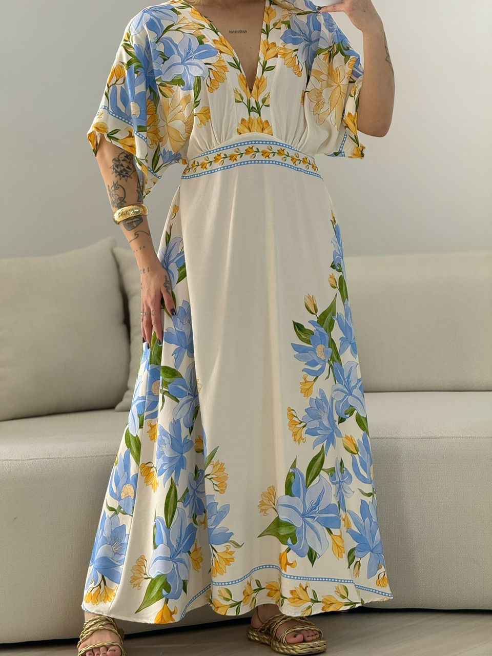 VESTIDO VANUSA ESTAMPADO OFF