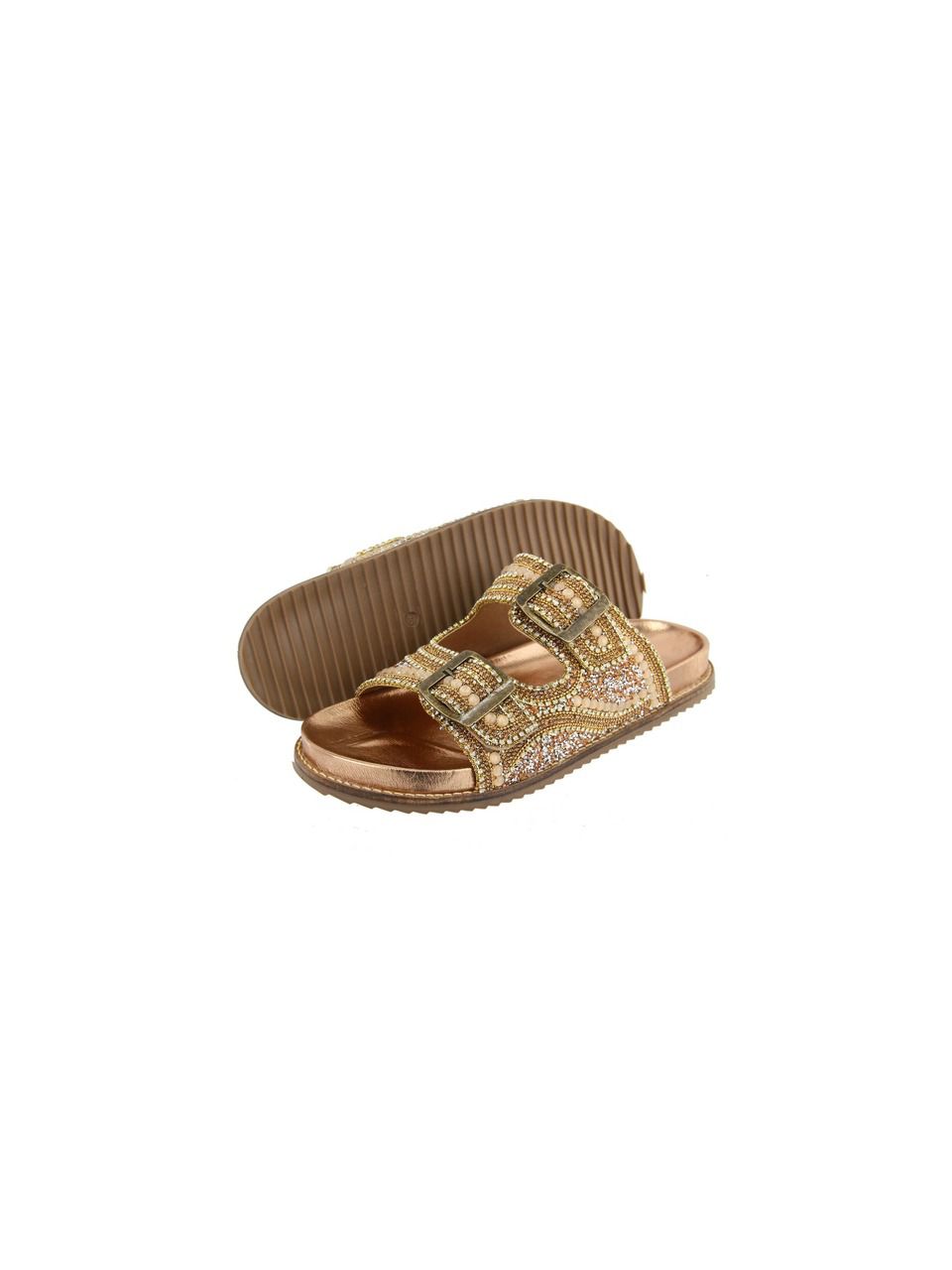 BIRKEN JADE PEDRARIA DOURADA - 0044270085 - CAROLLA FERRARO