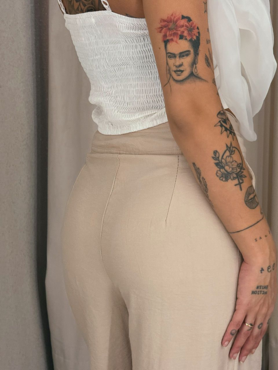 CALÇA LETÍCIA 03 PANTALONA NUDE