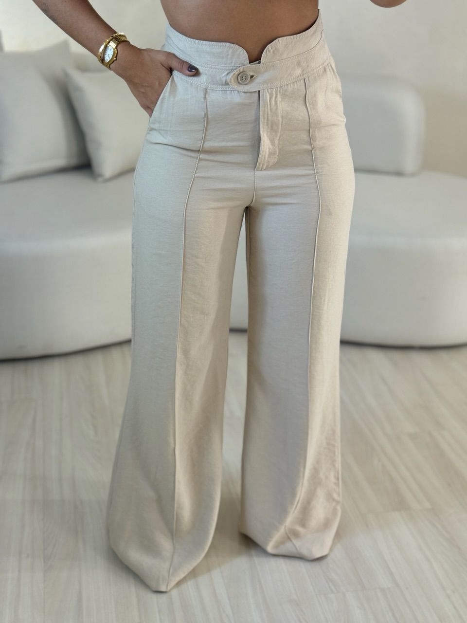 CALÇA LETÍCIA 03 PANTALONA NUDE