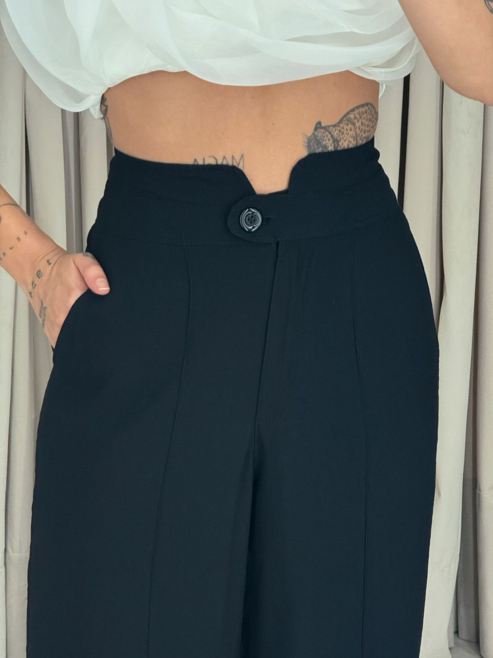 CALÇA LETÍCIA 03 PANTALONA PRETA