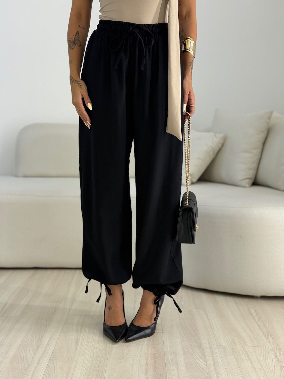 CALÇA FER LASTEX PRETA